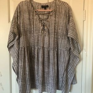 Lane Bryant bat wing blouse